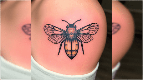 60 Bumble Bee Tattoos: Stunning Designs & Powerful Symbolism