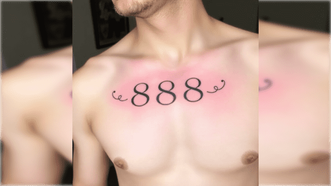 888 Tattoo: Embrace the Prosperity and Spiritual Growth it Brings