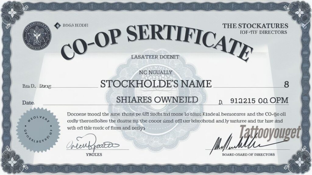 What Does a Co-op Stock Certificate Look Like? A Comprehensive Guide for 2024